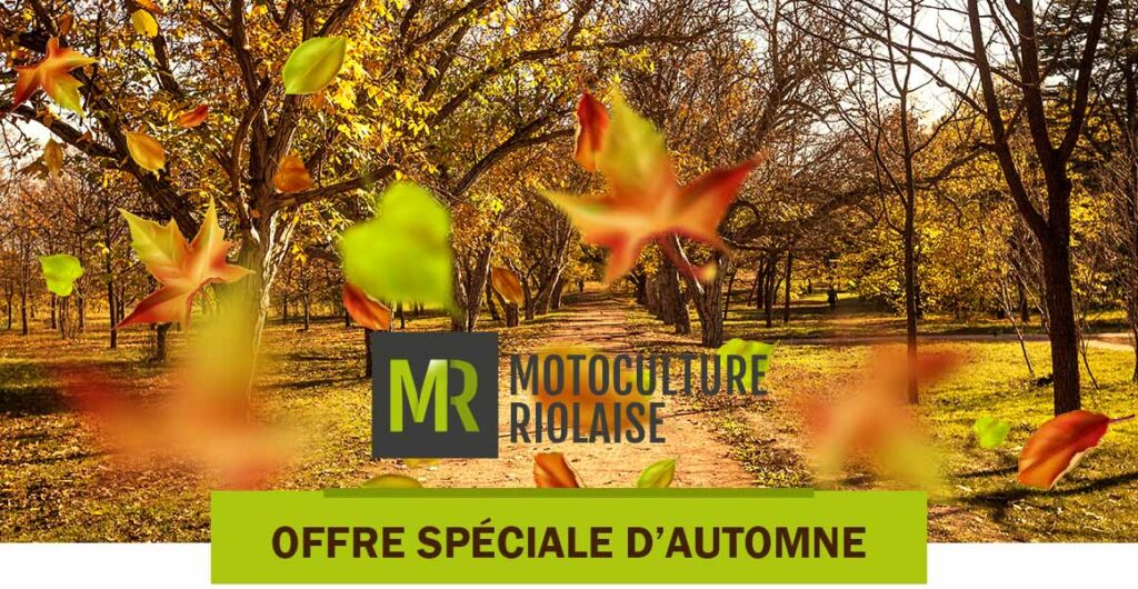 Motoculture Riolaise : Offre d'automne 2022